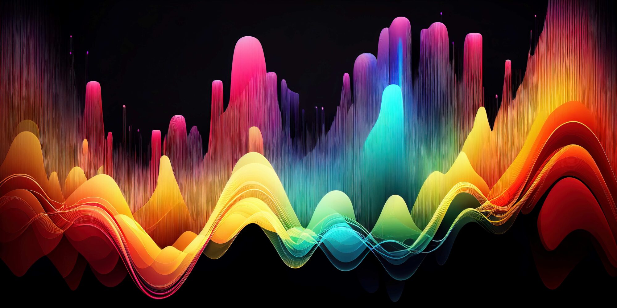 Colorful Waveform